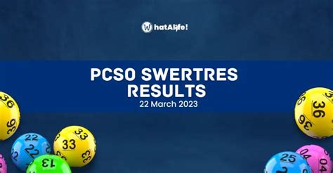 swertres result month of march 2023